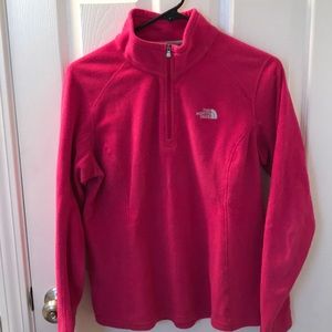 North Face 1/4 zip lightweight fleece